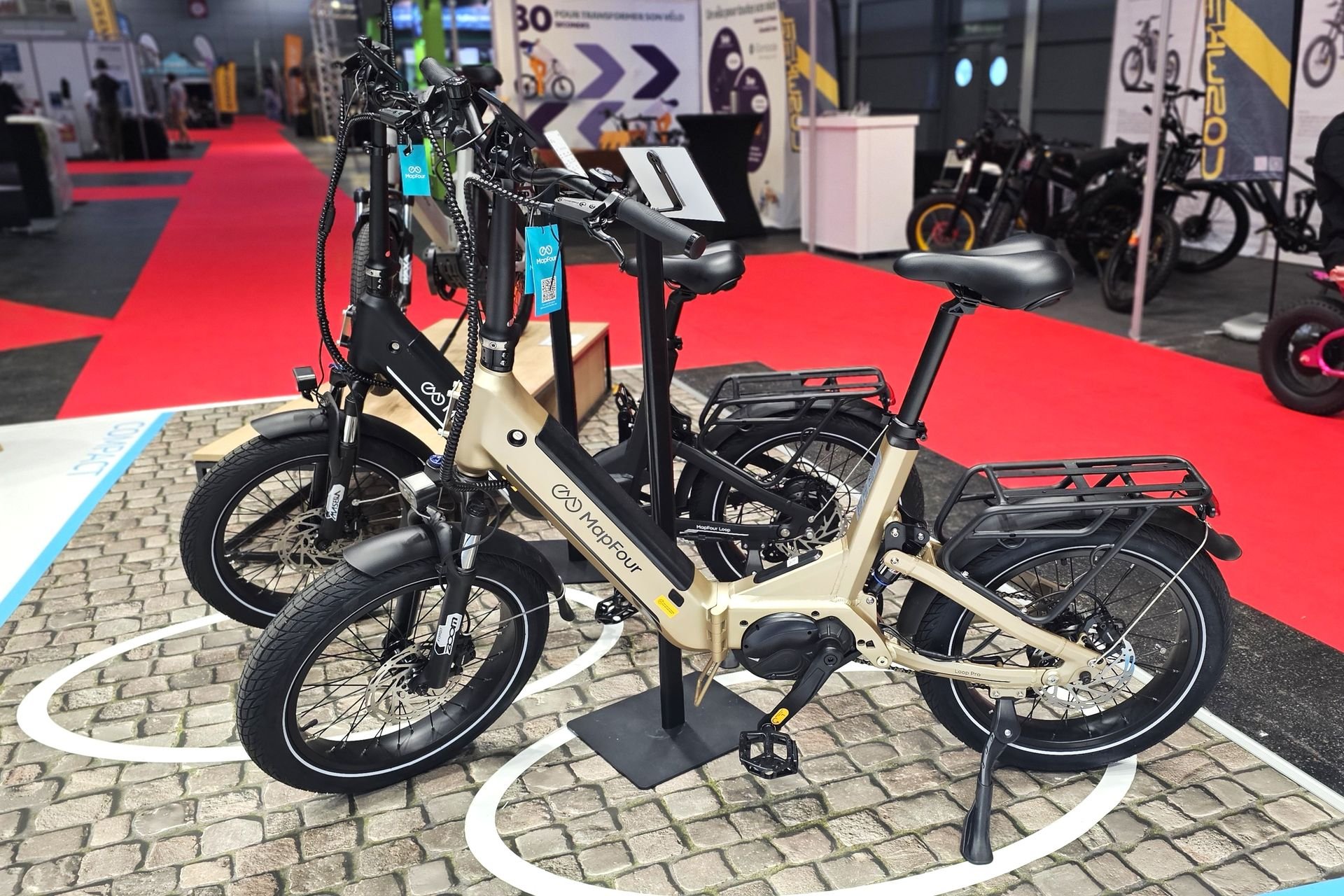 Mapfour Loop vélos pliants électriques