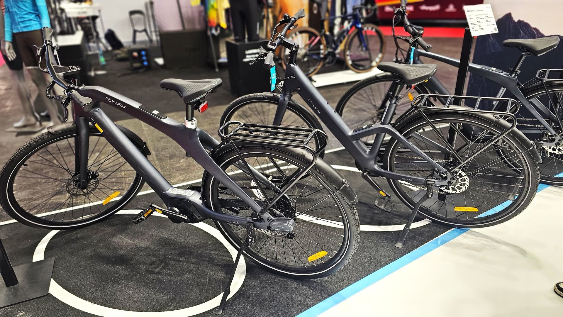Mapfour Ray vélos électriques carbone