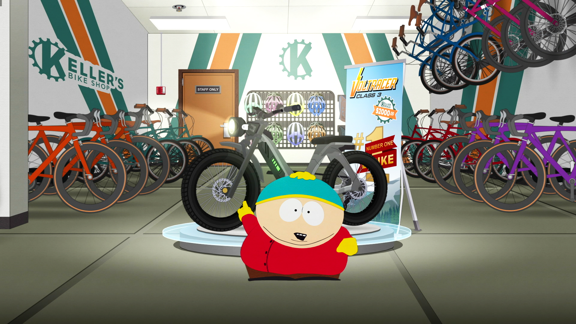 South Park vélos électriques Cartman Classe 3