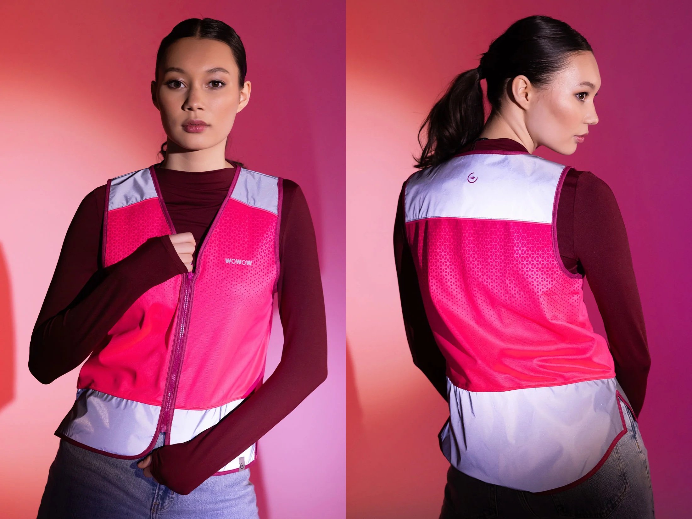 Wowow Yara Jacket Rose gilet trottinette