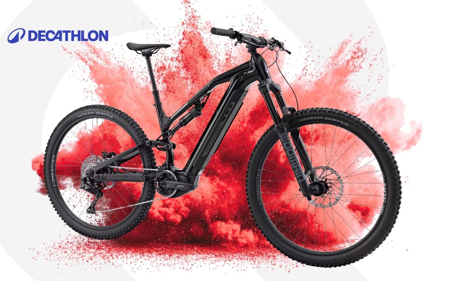 VTT électrique Rockrider en promotion chez Decathlon