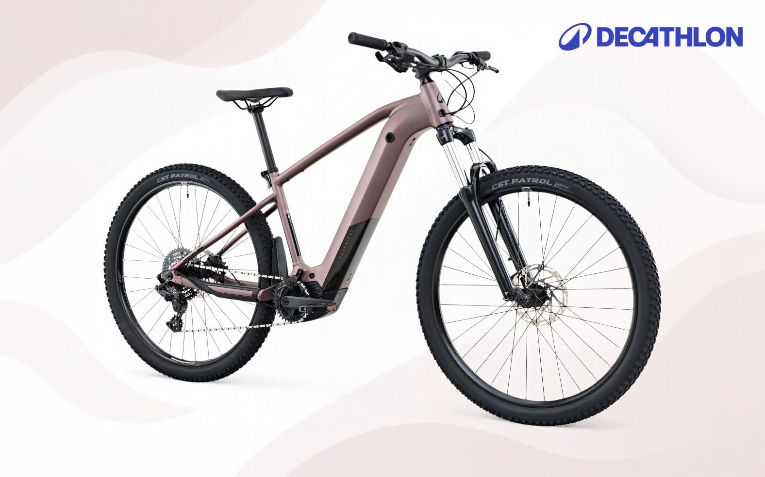 Decathlon Rockrider E-EXPL 500, VTT électrique semi-rigide 29 pouces à moteur Yamaha PW-C2