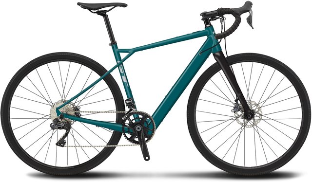 GT Bicycles eGrade Bolt, Bleu pétrole