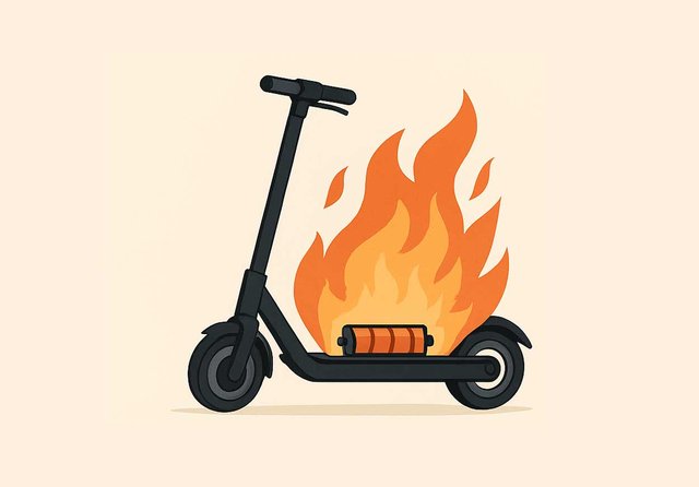 Trottinettes électriques et incendies : comment limiter les risques ?