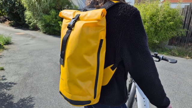 Sac à dos vélo Decathlon Elops Speed 520 étanche 25 L