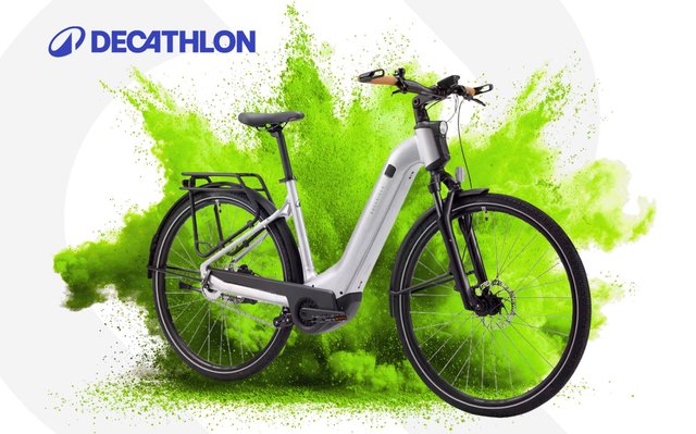 VAE Decathlon à transmission automatique Rockrider E-ACTV 900