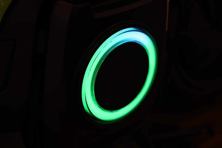 Un cercle LED lumineux très chic