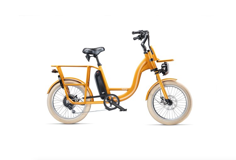 Vélo électrique Gaya jaune safran