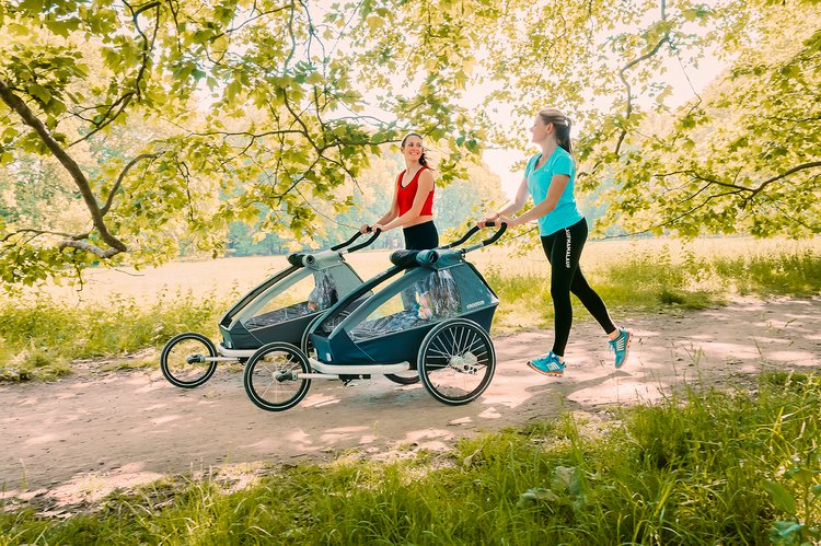 Croozer remorque enfant poussette jogging