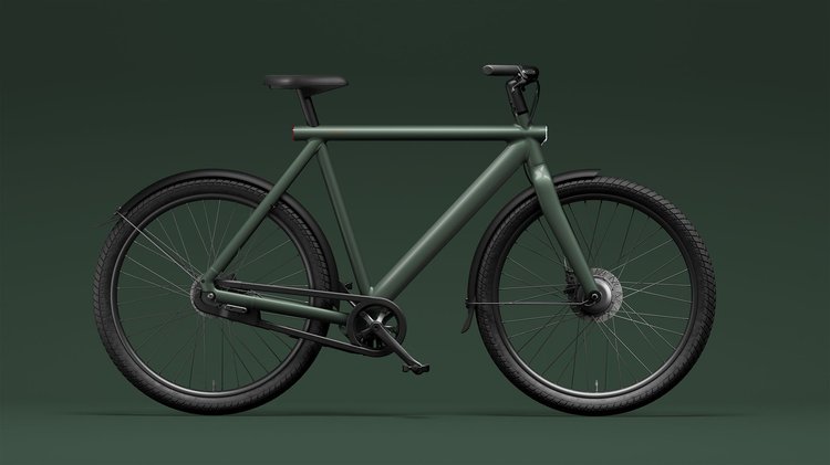 Vanmoof S4 2023 vert Evergreen