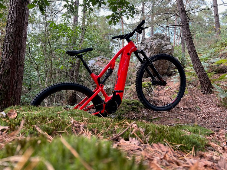 Rockrider E-EXPL 520 S sur terrain accidenté, test et avis 2025