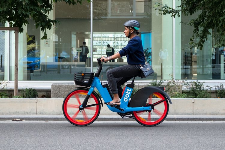 Vélo électrique libre-service Paris Dott