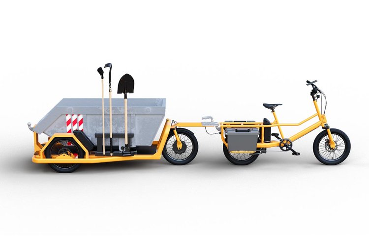 Vélo cargo électrique PelicanTrain