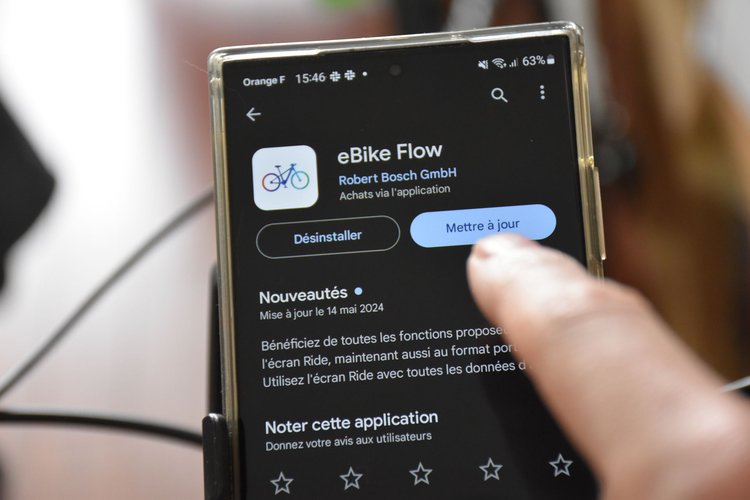 Bosch MAJ mai 2024 Ride Screen eBike Flow