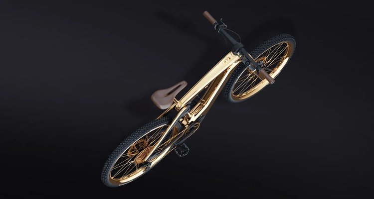 Vélo électrique or Porsche Caviar Herzog eBike