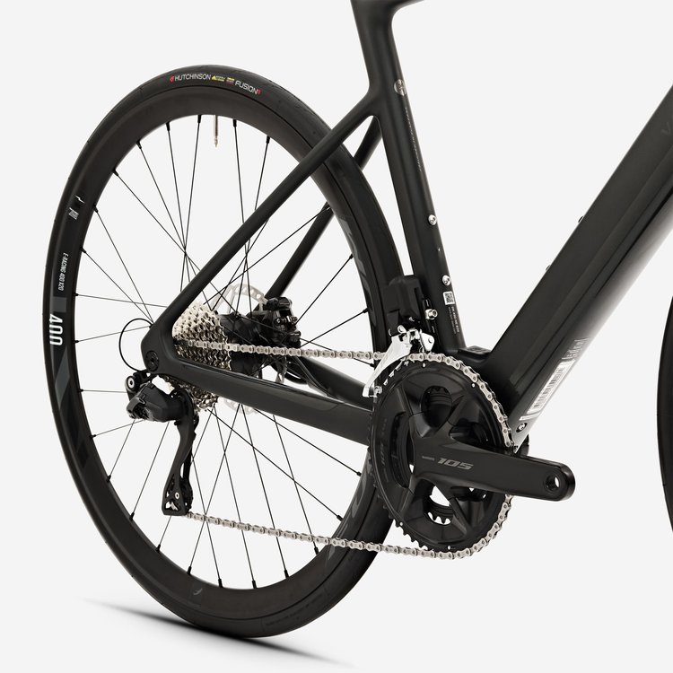 Decathlon Van Rysel E-EDR CF transmission SHimano 105 Di2 2x12s