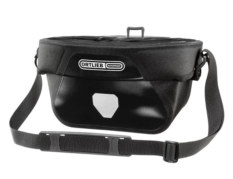 sacoche de guidon vélo amovible étanche Ortlieb Ultimate 5L ou 6,5L pour vélo urbain et randonnée