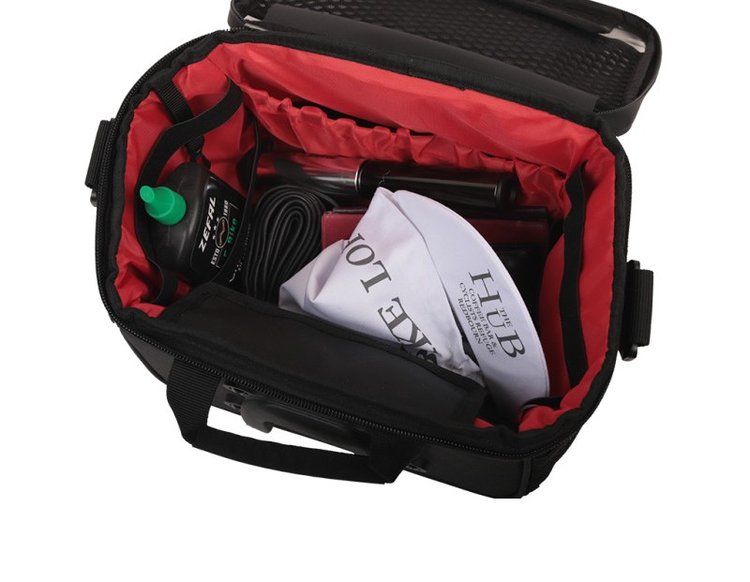 sacoche de guidon vélo amovible Zéfal Handlebar Bag 7 litres grand volume pour cycliste urbain