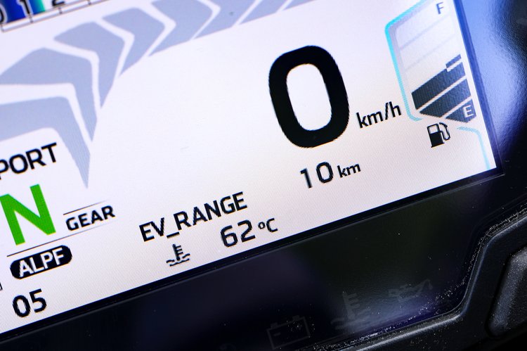 Consommation et autonomie de la Kawasaki Ninja 7 Hybrid
