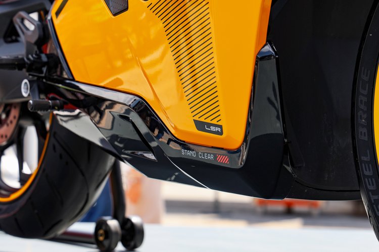 Design de la moto électrique 125