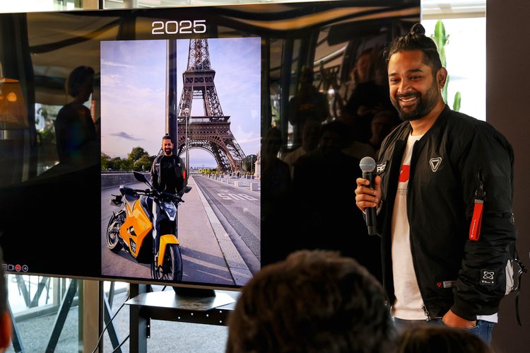 Lancement de l'Ultraviolette F77 SuperStreet à Paris