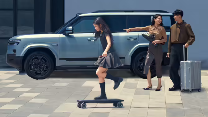 BYD Skateboard électrique