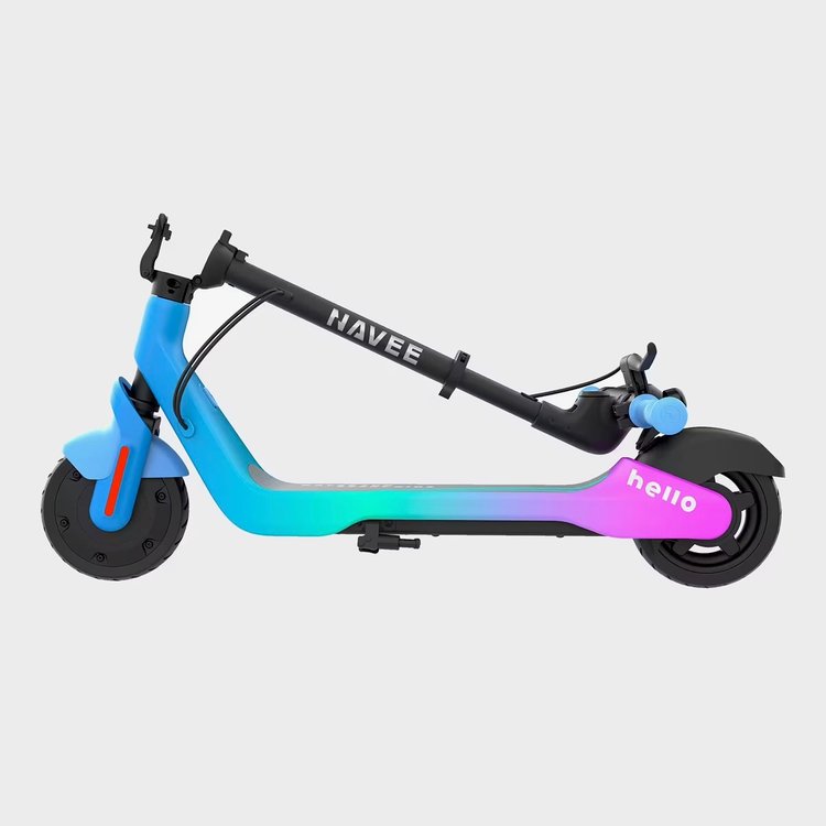 Trottinette électrique enfant Navee K100 Max colorée avec guidon réglable