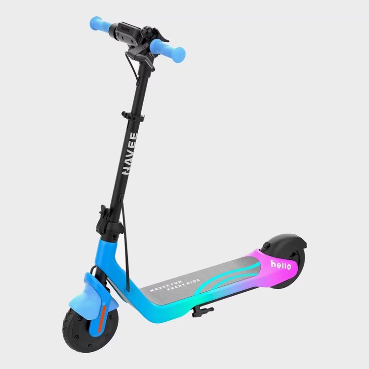 Trottinette électrique enfant Navee K100 Max colorée avec guidon réglable