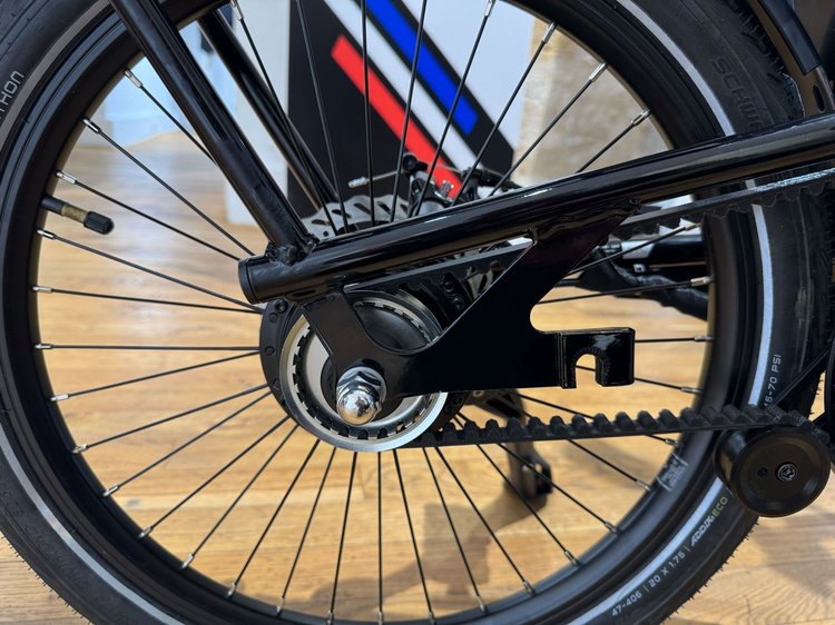 Vélo électrique pliant Nakamura Flexy Boost d’Intersport, compact et fabriqué en France