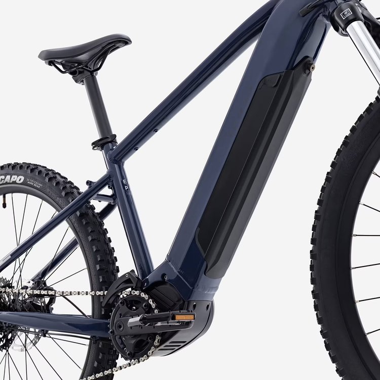 VTT électrique Rockrider E-EXPL 140 de Decathlon en randonnée tout-terrain