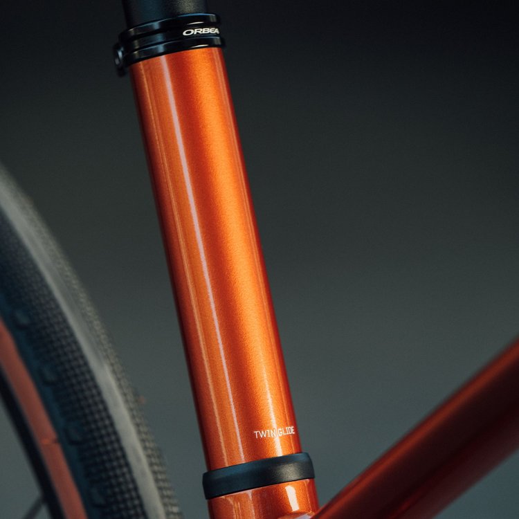 Orbea Carpe 2026 double tube selle Twinglide