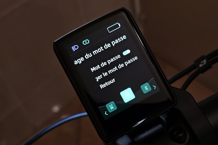 Tenways AGO X Special Edition écran mot de passe