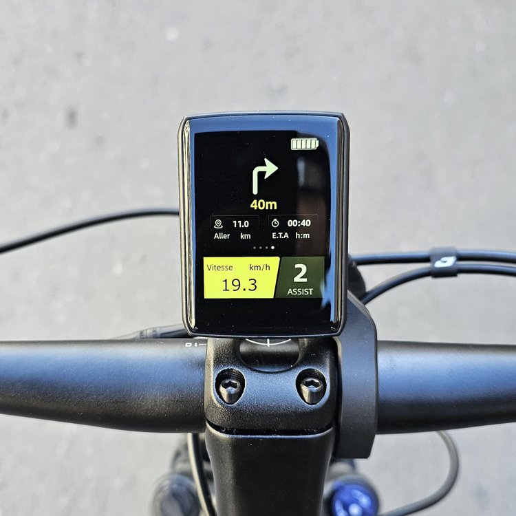 Tenways AGO X Special Edition navigation écran