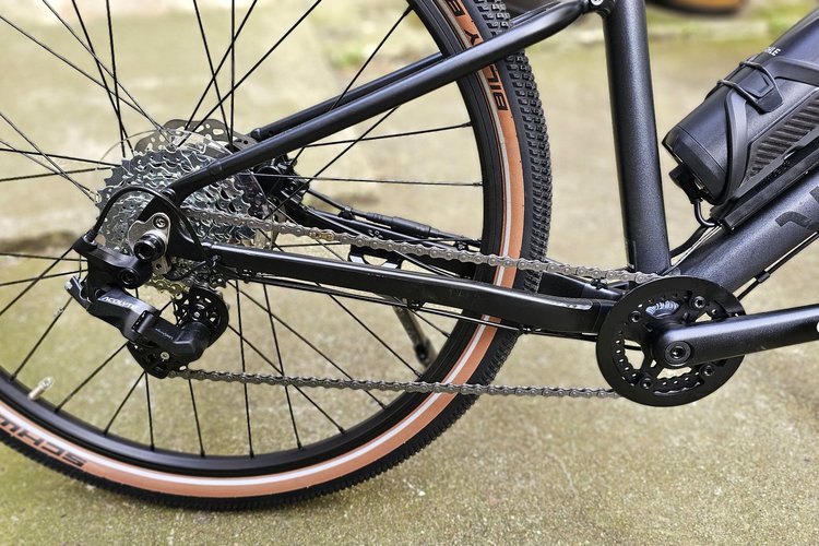 Woom explore e transmission dérailleur