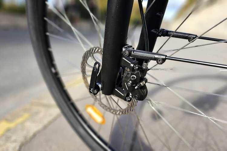 Frein à disque hydraulique avant du vélo électrique Nakamura Crossover E