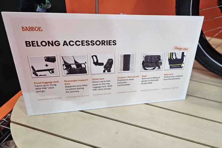 Babboe Belong accessoires
