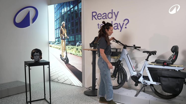 Decathlon Btwin E-Two 900 potence pédales
