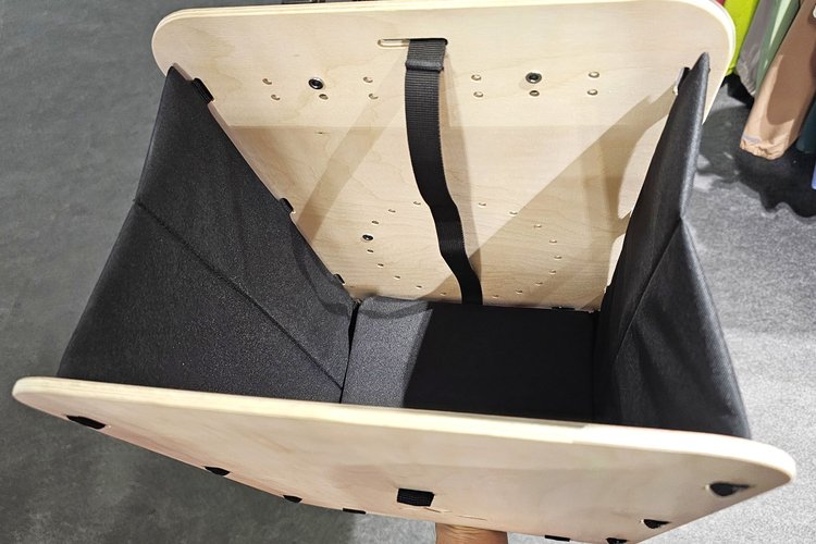 Panier vélo Vaude Fold Cargo bois intérieur