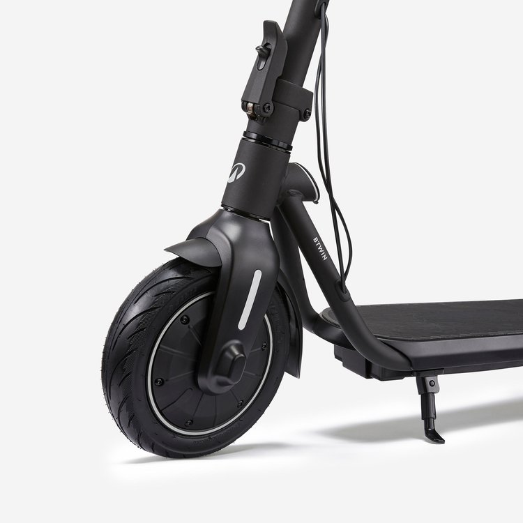 Roue gonflable avant de 10 pouces de la trottinette électrique Btwin MD500 E