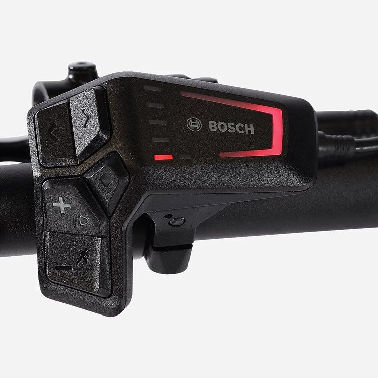 commande au guidon et afficheur LED Bosch du Nakamura E-SUMMIT 990
