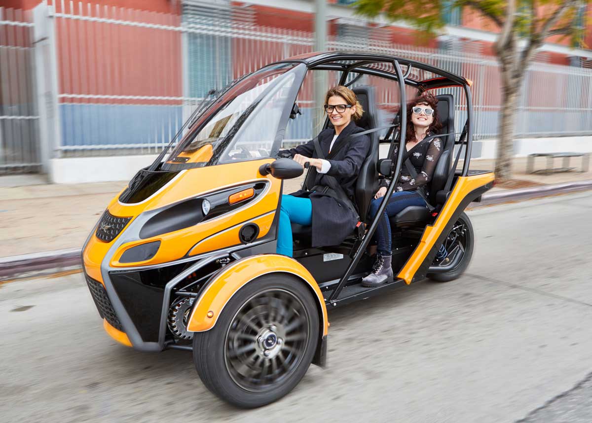 Arcimoto FUV : la moto électrique à trois roues entame sa production