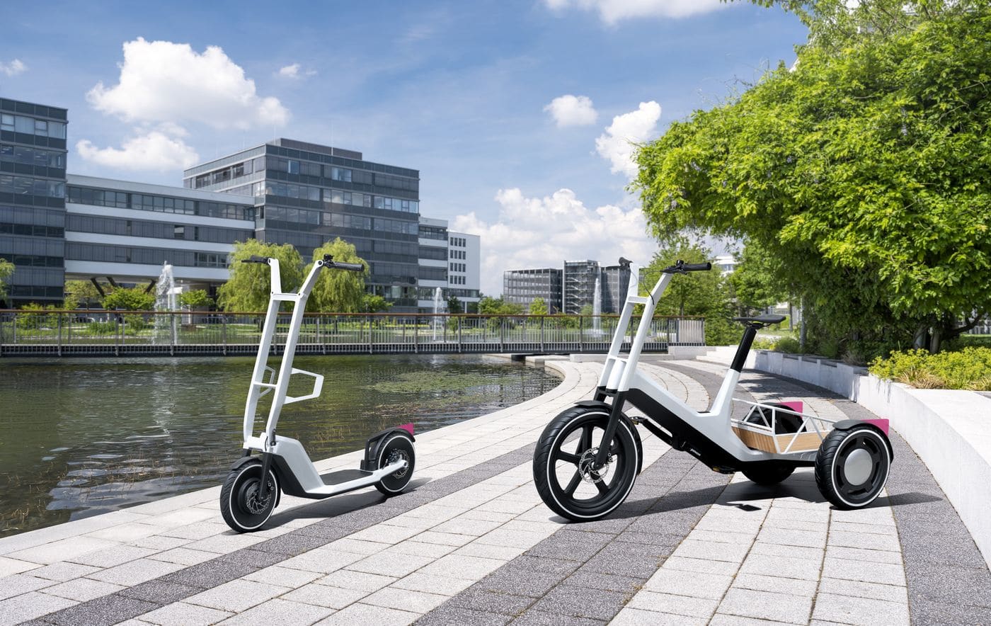 Vélo cargo et trottinette : BMW révèle deux concepts électriques inédits