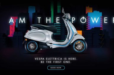 Vespa Elettrica : le scooter électrique de Piaggio proposé à 99 € par mois