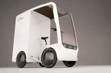 EAVan : un vélo-cargo électrique carrossé pour les livraisons du dernier kilomètre