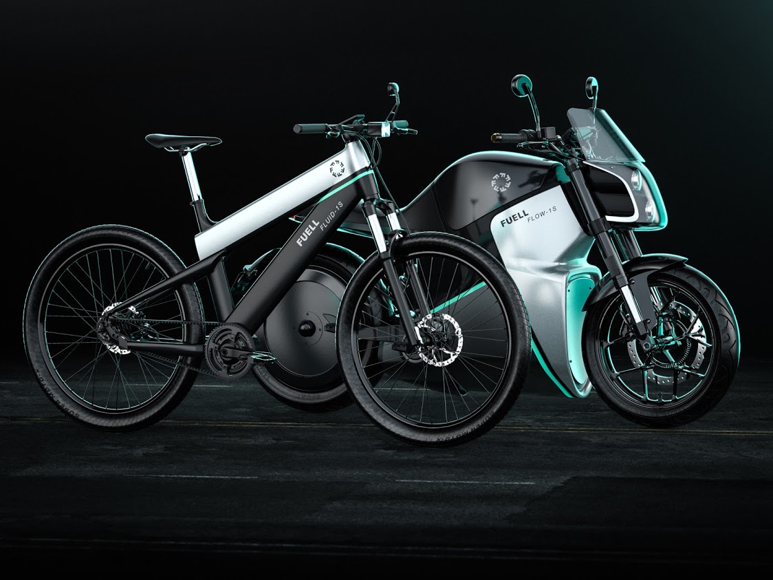 Fuell révèle un vélo et une moto électriques