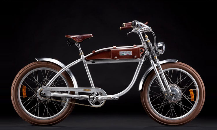 Italjet Ascot ebike : un vélo électrique au look de moto des années 20