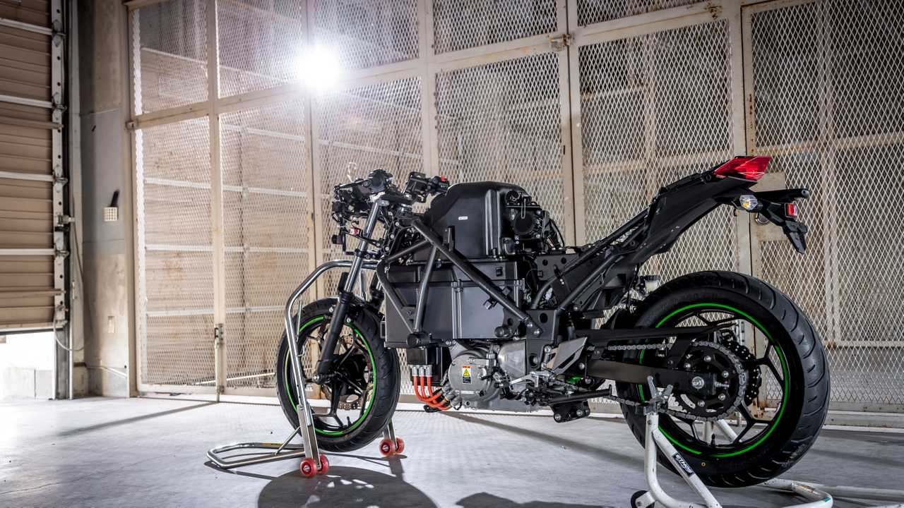 La première moto électrique de Kawasaki a déjà un lieu et une date de présentation