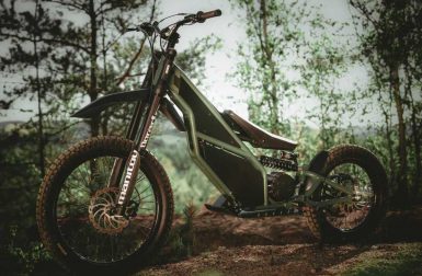 Kuberg Ranger : un étrange croisement entre moto et VTT électrique