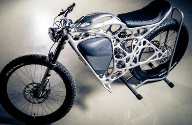 Light Rider : la moto électrique d’Airbus imprimée en 3D