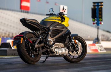 La moto électrique de Harley-Davidson bat un record à Indianapolis